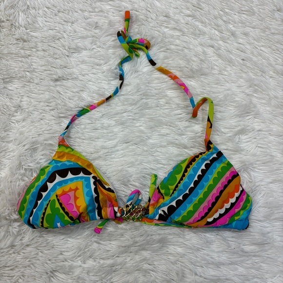 Trina Turk Printed Bikini Top - Picture 4 of 5